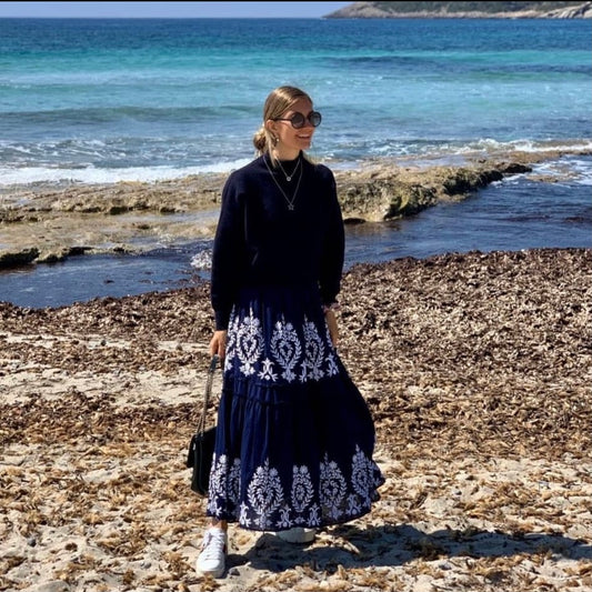 Diana Embroidered Skirt